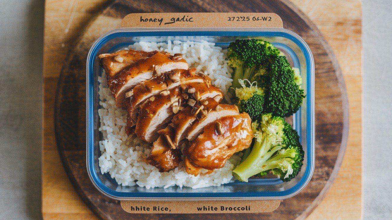 Honey Garlic Chicken & Rice